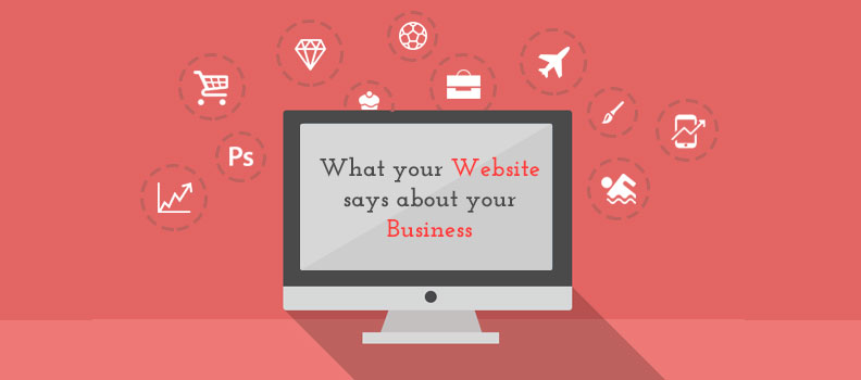 website says about your business