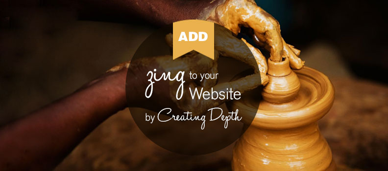 Add Zing to your Website by Creating Depth