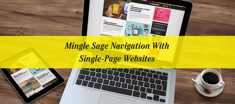 Mingle Sage Navigation With Single Page Websites