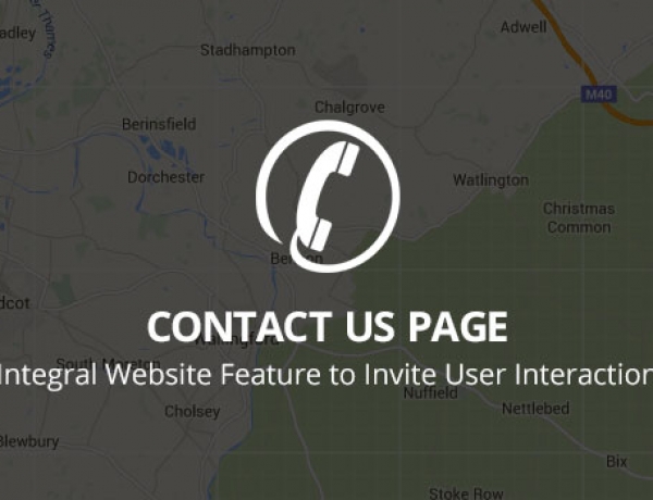 Contact Us Page – Integral Website Feature To Invite User Interaction
