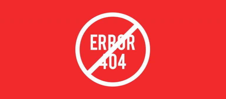 Don’t Struggle Anymore With Error 404