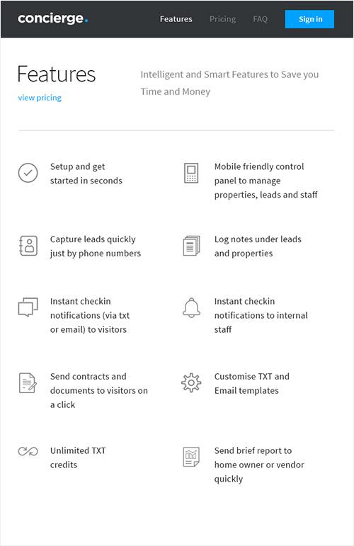 concierge-features