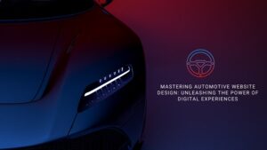 Automotive website design